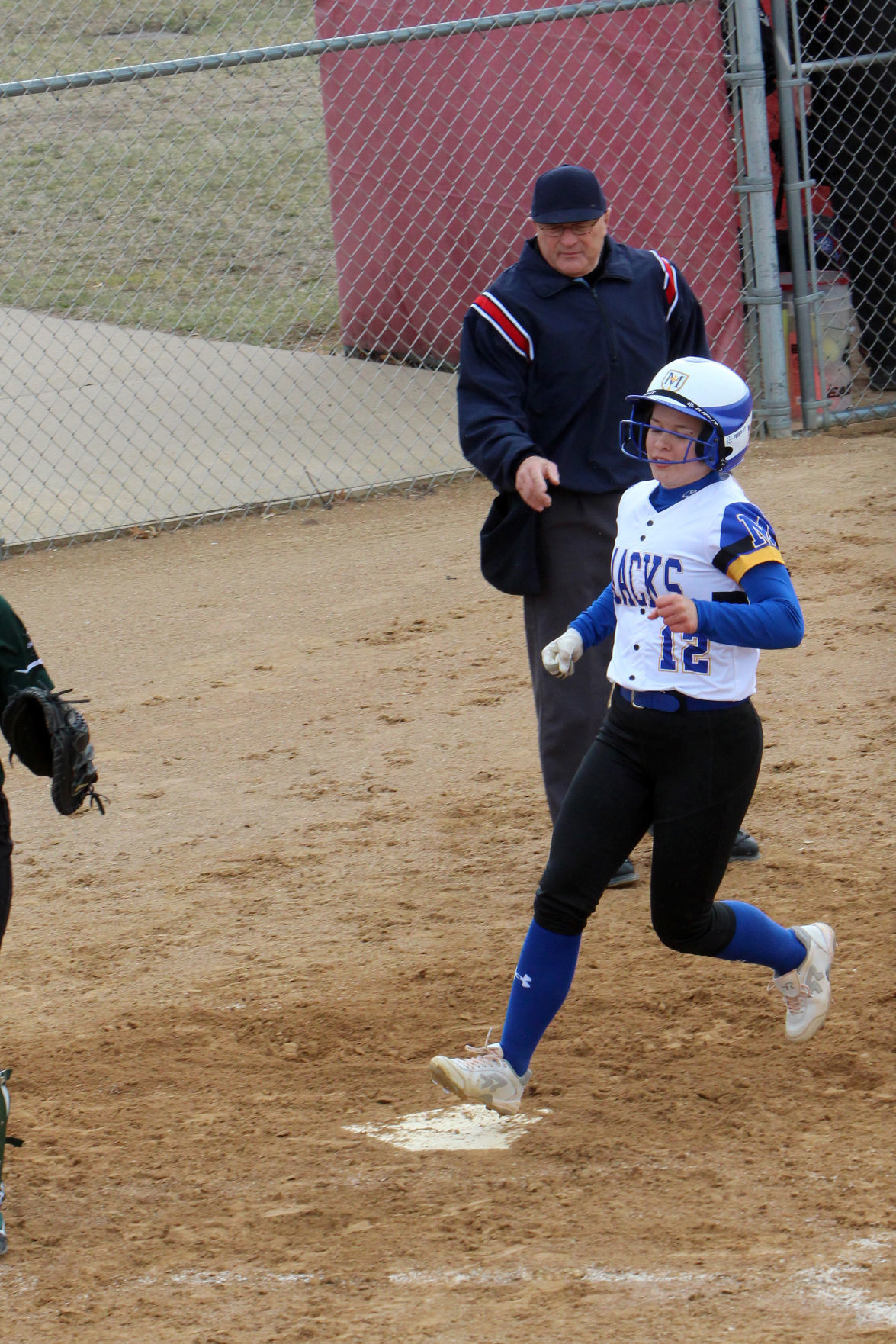 Fall Creek at McDonell softball 4-18-19
